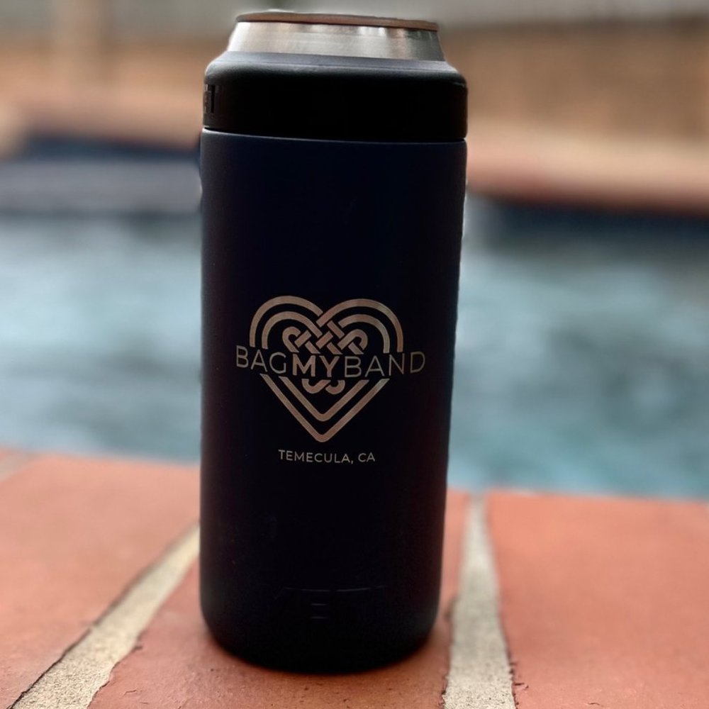 YETI RAMBLER® 12 OZ COLSTER® SLIM CAN COOLER - NAVY